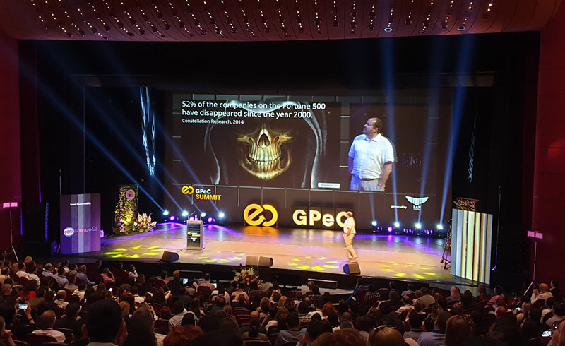 Inchiriere LED Screen Eveniment Corporate Gpec Summit Mai 2019